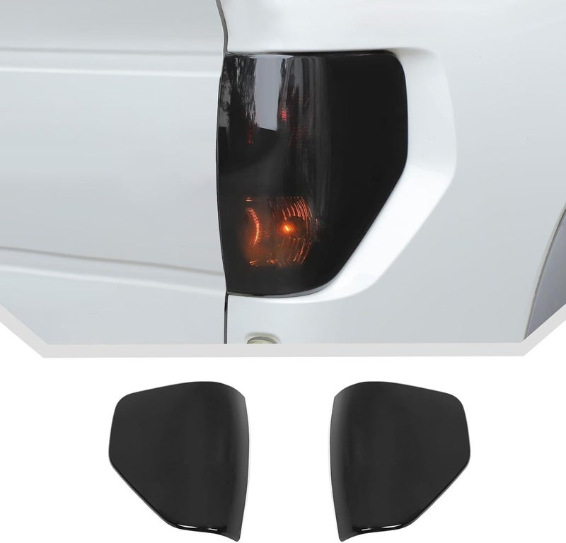 JeCar Smoked Tail Light Cover Trim Guards for 2009-2014 Ford F150 Raptor - Image 1